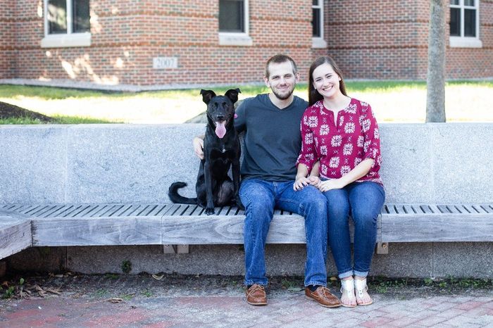 Are you including your pet in your engagement pictures? - 1