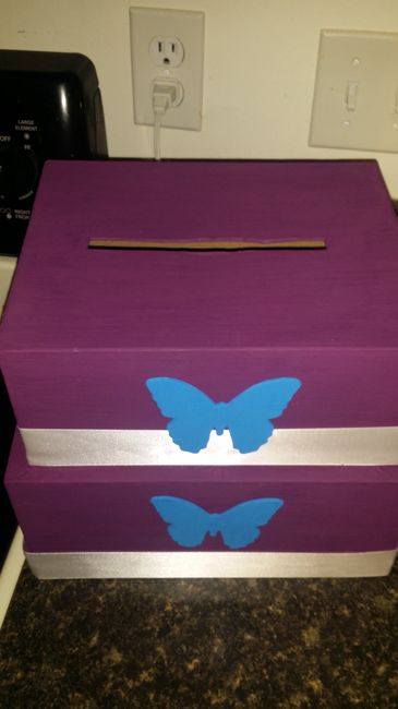 Card Box Opinions (with pics) Bow, no bow, or a different bow?