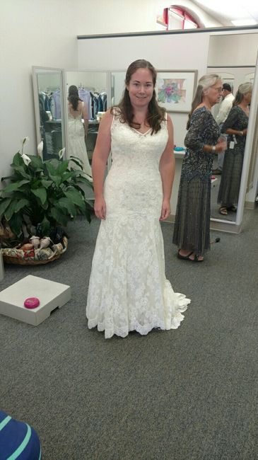 Whew - dress fit! :) :)