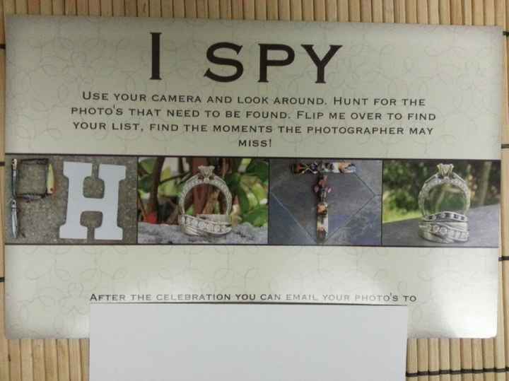 I Spy cards