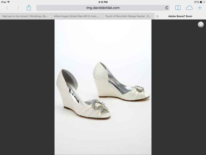 Said yes to the shoes!!