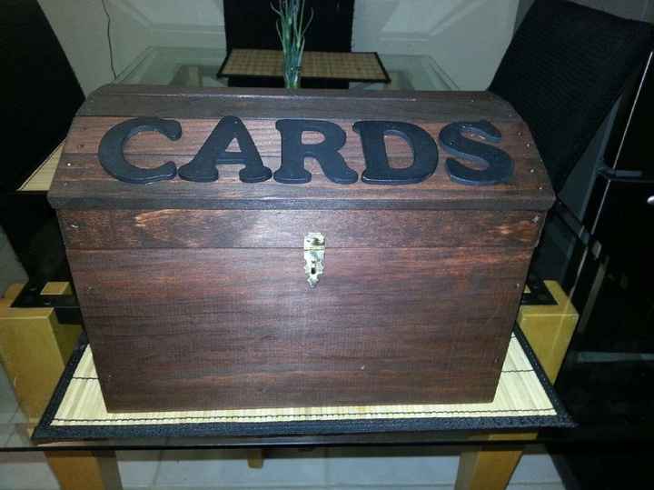 DIY card box and I spy cards :D