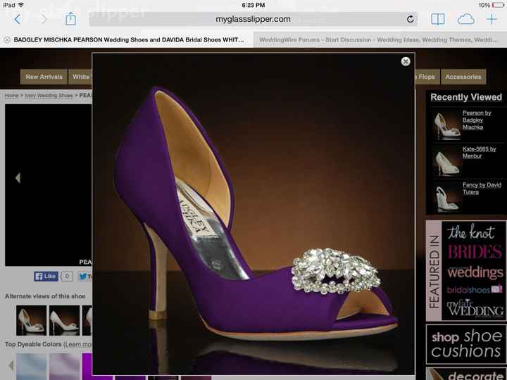myglassslipper.com for Wedding Shoes