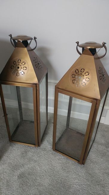 Lantern centerpieces