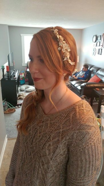 Veil, headpiece, or flower crown? 4