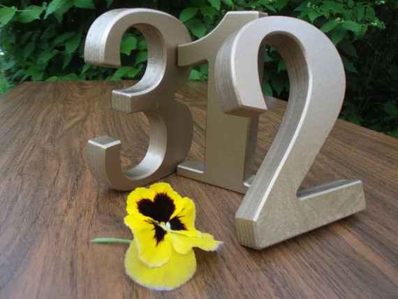 Table Numbers