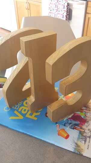 What are you using for table numbers?
