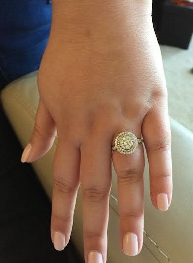 Engagement ring/wedding ring