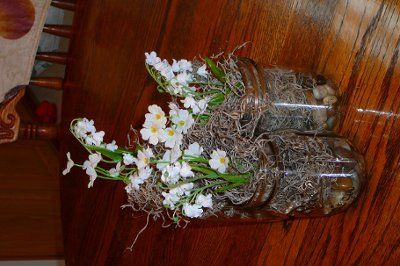 Mason Jar centerpieces?? pics :)