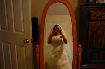 To much veil?? I like the look myself, but what are your opinions??