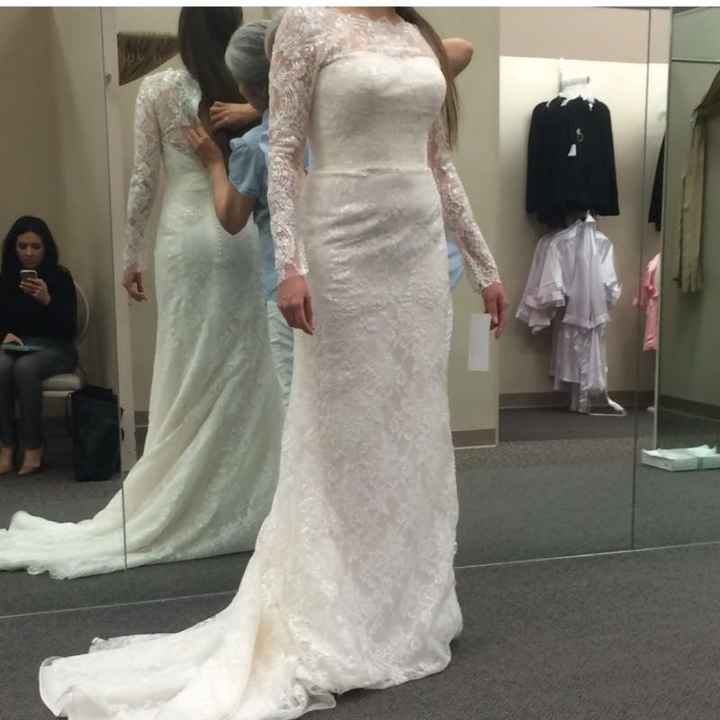 Any long sleeve wedding dresses?