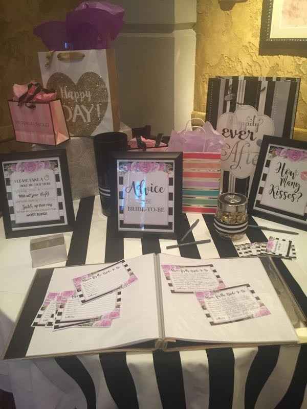 Bridal shower brunch