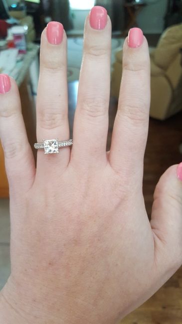 SHOW OFF YOUR RINGS LADIES!! I wanna see that bling!!!