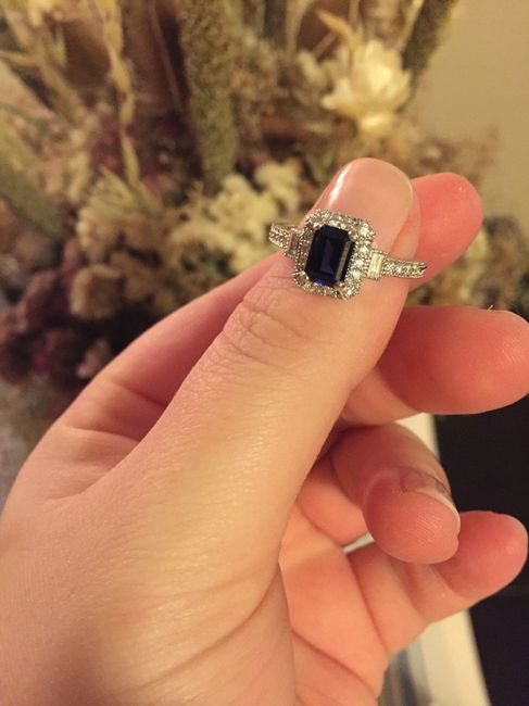 Rings with alt. Gemstone color and/or engravings?