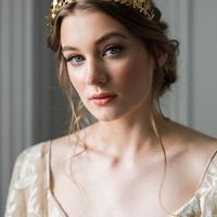 Cape Train & Headpiece Veil - 1