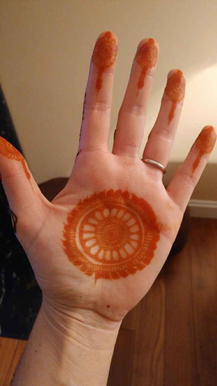 Henna tattoos