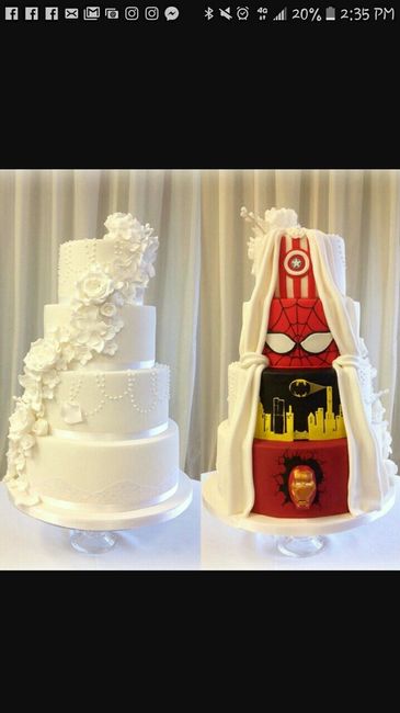 Tell me about your wedding cake