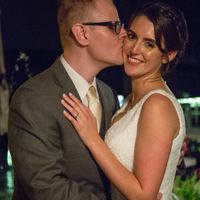 Our portrait, outside after the rain stopped.