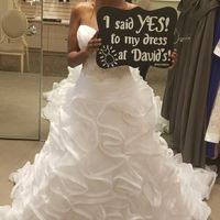 I said yes to my dress! Now I want to see yours!!