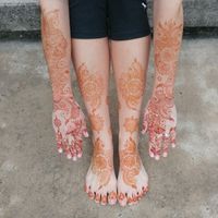 Henna tattoos