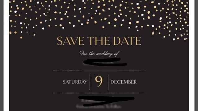 Save the dates without a photo