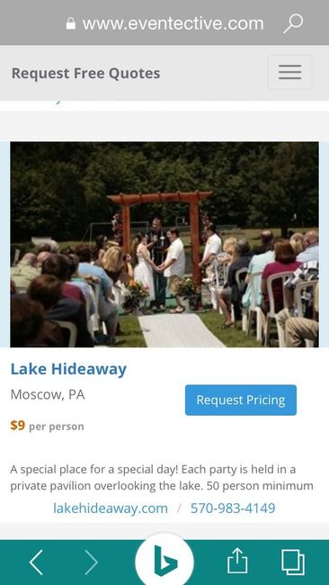 Help finding a venue