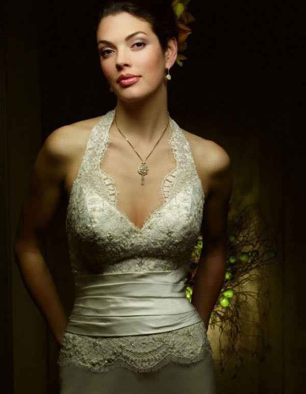 Jewelry with halter top