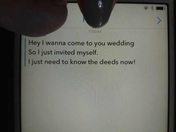Are you serious?!?