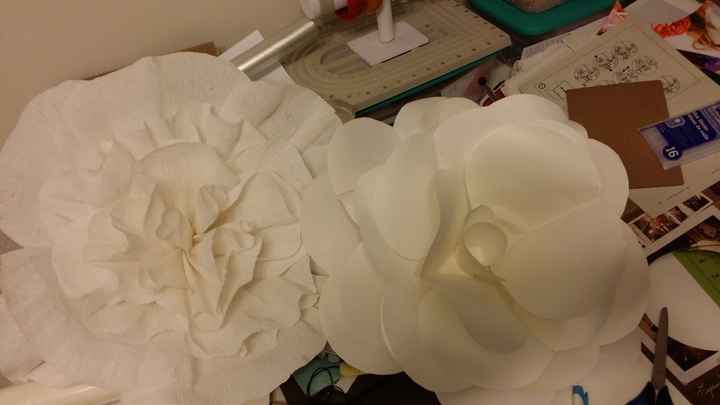 Giant Paper Flowers - Honest Opinions Please