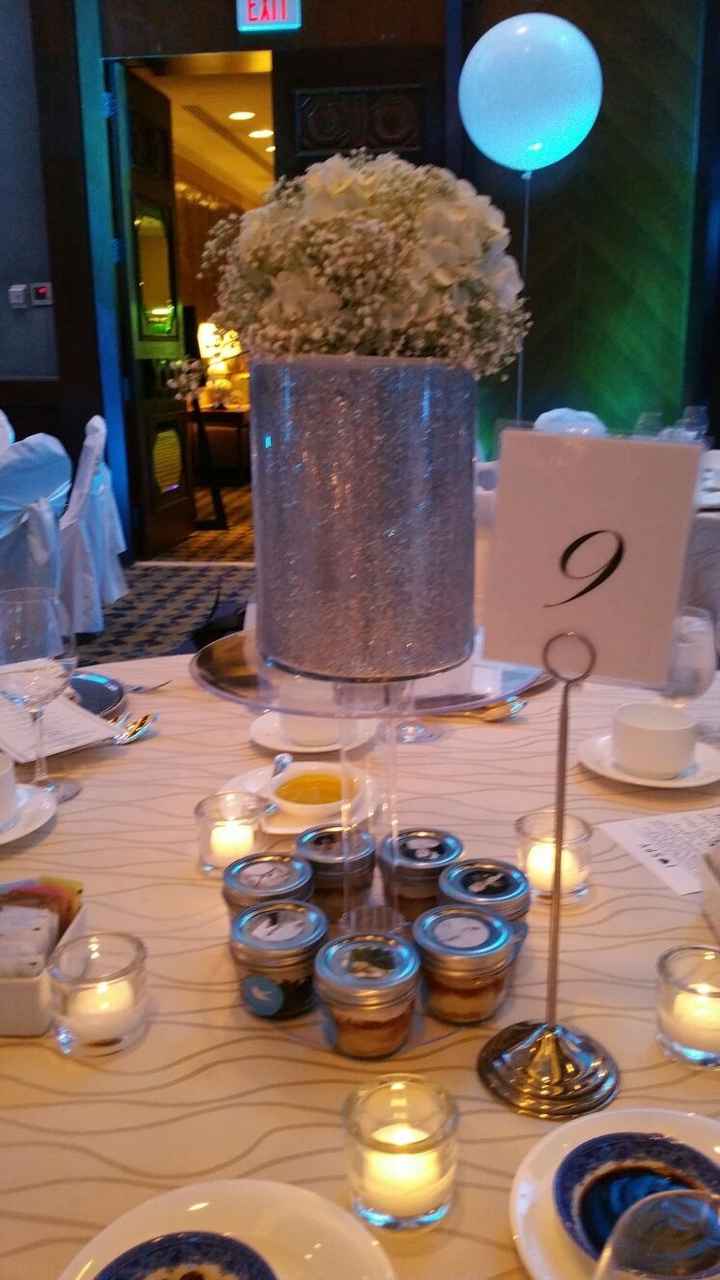 Ceremony flowers doubling as centerpieces?