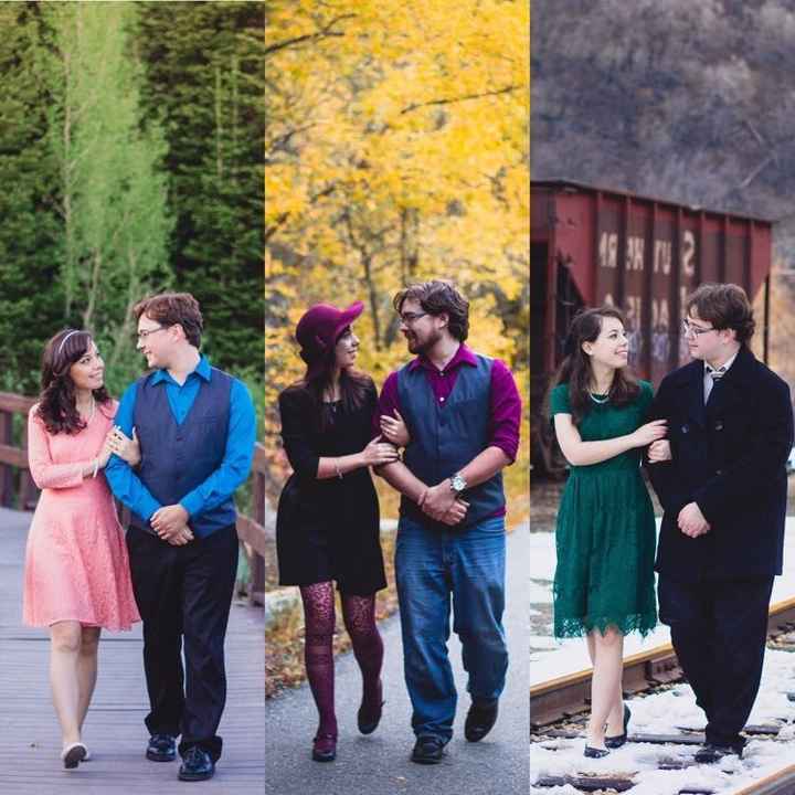 Engagement Shoot Done! "A Love for all Seasons Theme"