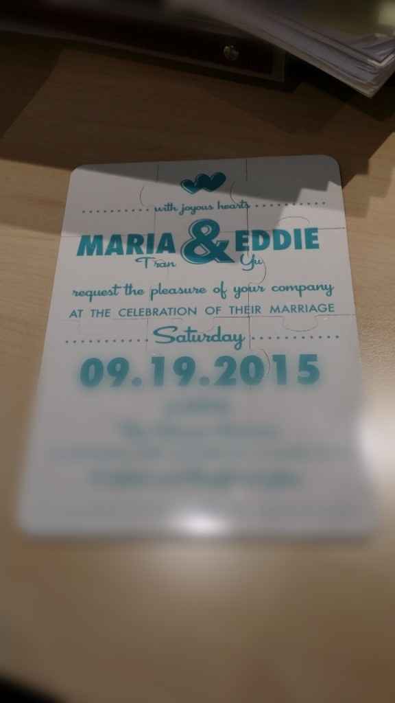 I finished my invites! Just want to share