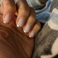 Wedding day nails - 1