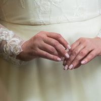 Wedding day nails - 2