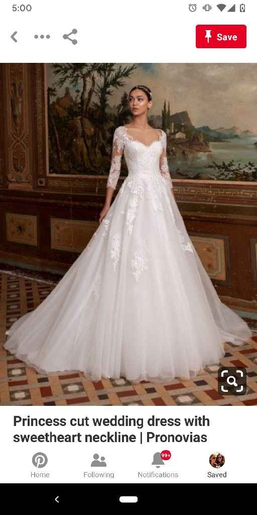 Need help finding A-line dress with sleeves - 1