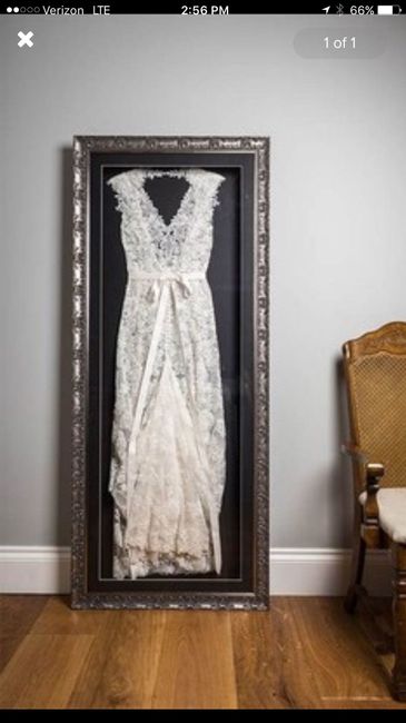 Wedding's Over... what to do with my dress??