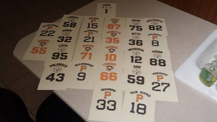 Our Table Numbers ...