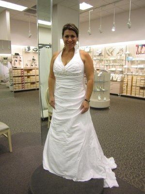I HAVE MY HOLY FRICKIN WEDDING DRESS! But now I need some shoes...