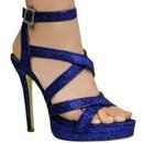 Blue shoes....