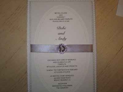 Hope I didn't make a mistake mailing my invites today