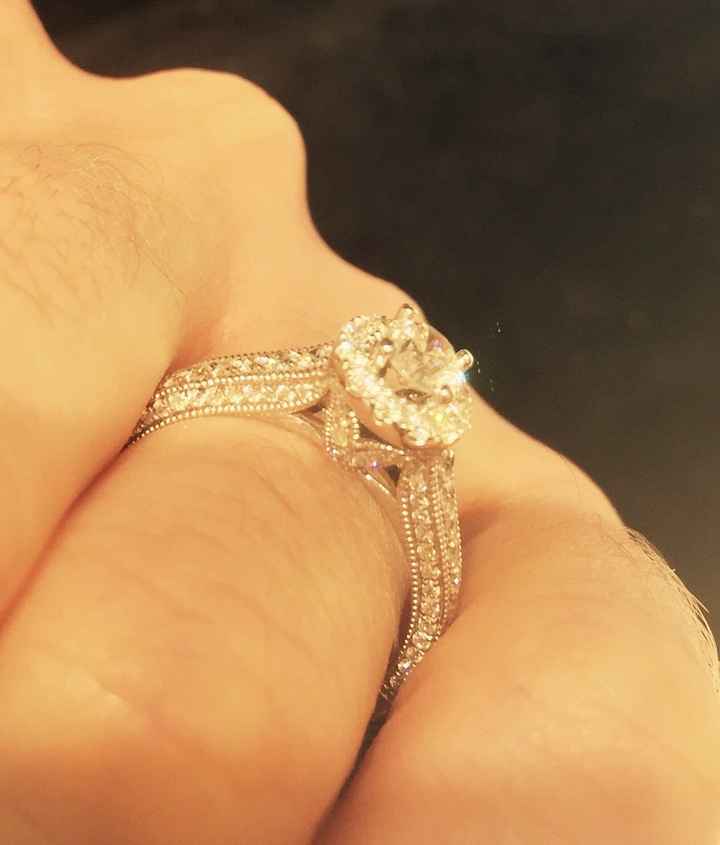 I'M ENGAGED  !!! (Waited for after the holiday to post)