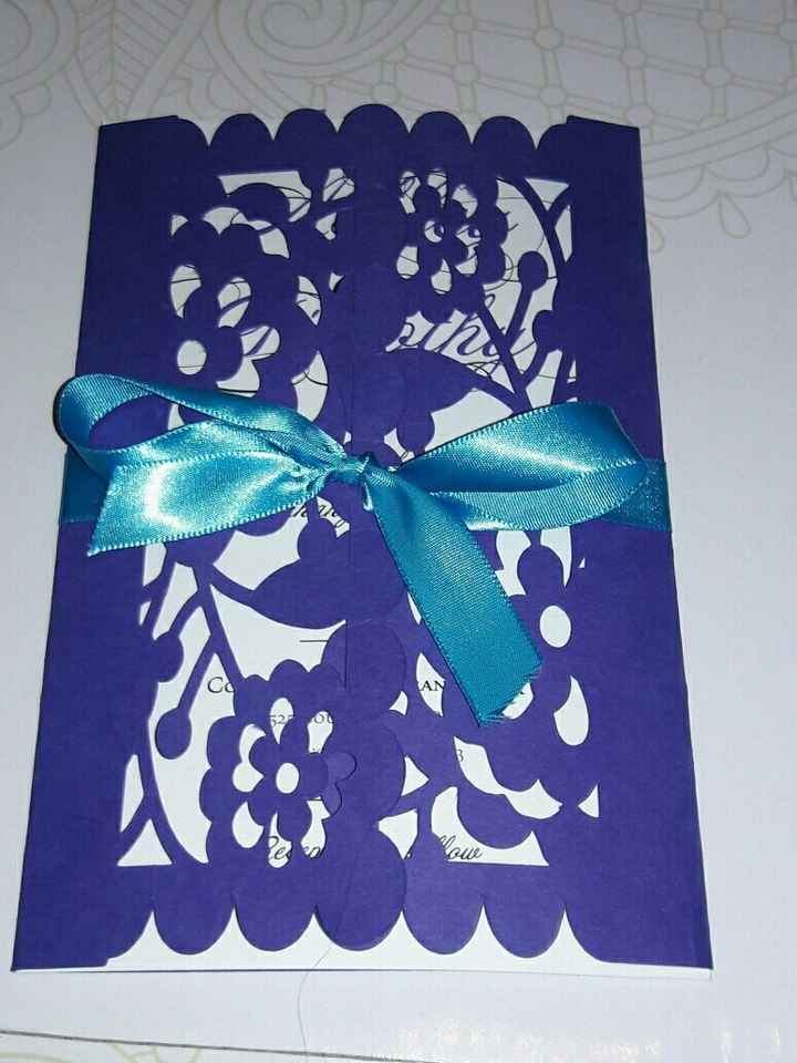 Just made my invitations.. opinions?