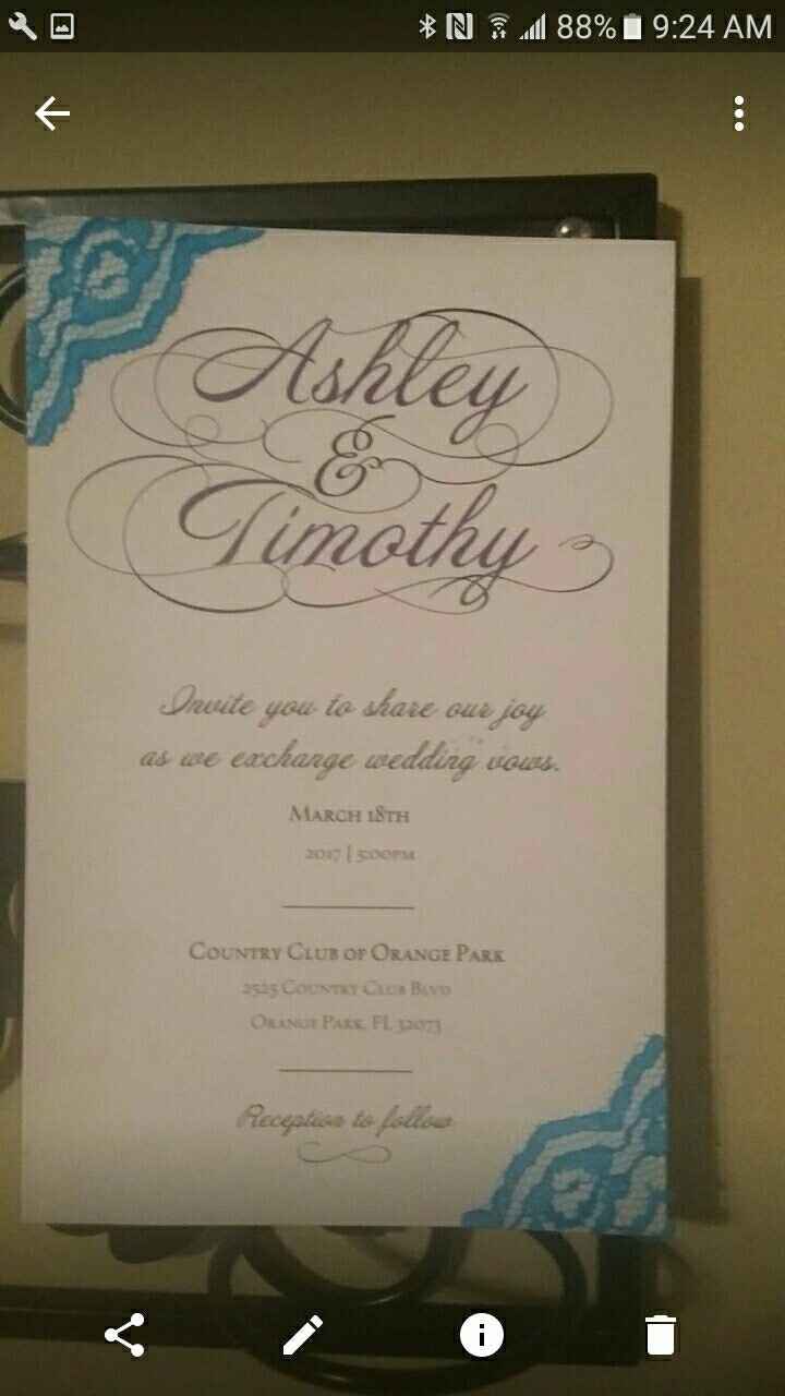 Make invites through Vista print look nice