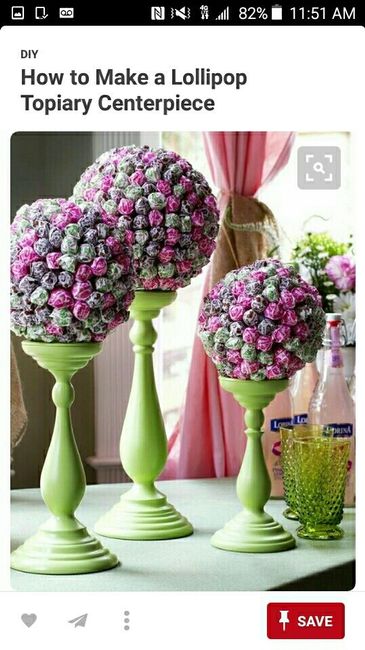Candy center pieces?