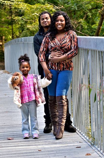 Us and our 4 year old! Our 11 month old was with Grandma out of the shot