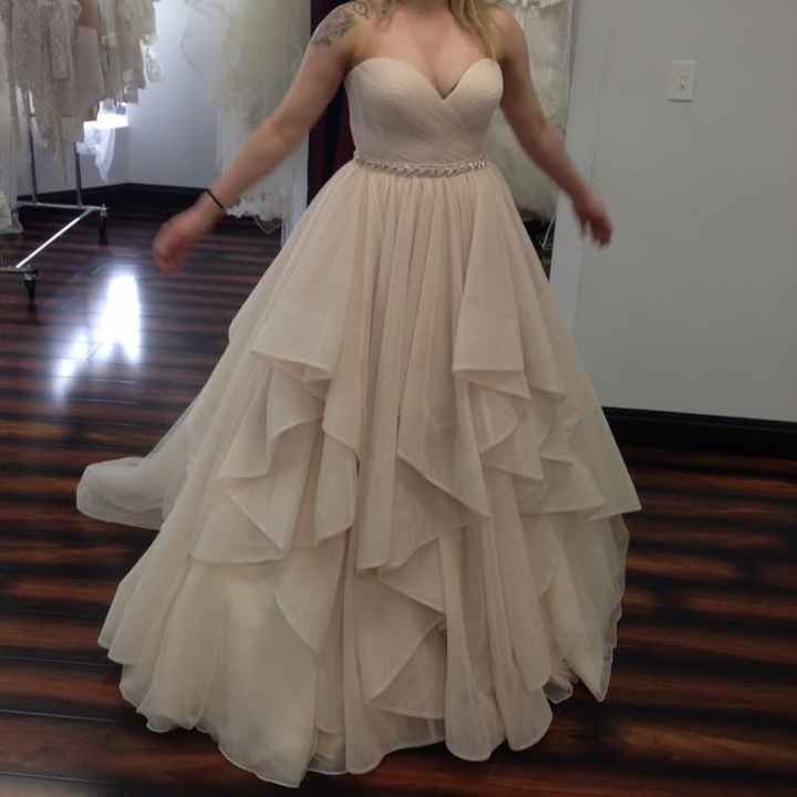 Said YES to the skirt but...