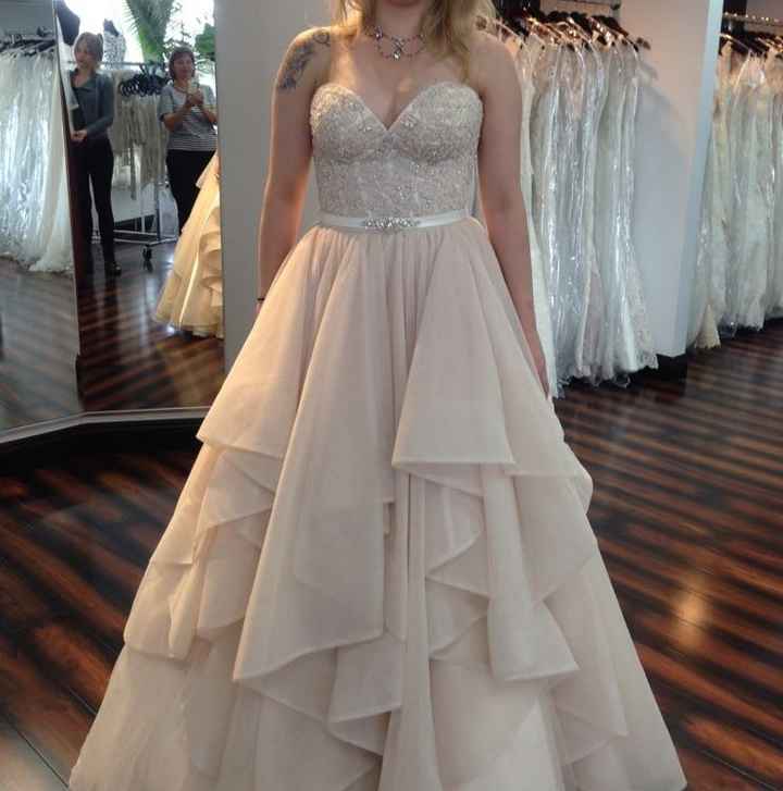 Said YES to the skirt but...