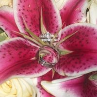 My wedding band came in!!! *pic* Show off your Ring!!!!