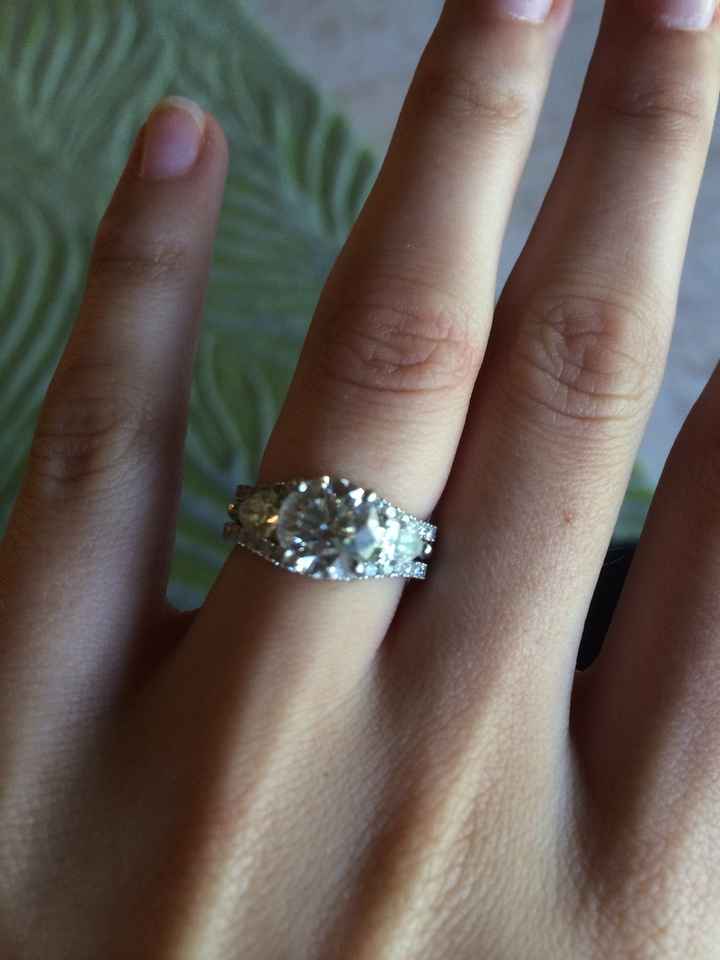 My wedding band came in!  Show me yours!