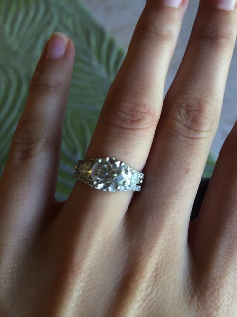 My wedding band came in!  Show me yours!